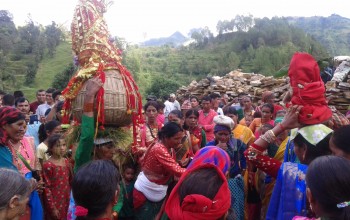 गौरा पर्वको मुख्य दिन अठ्याबली विधि पुर्वक मनाइदैँ